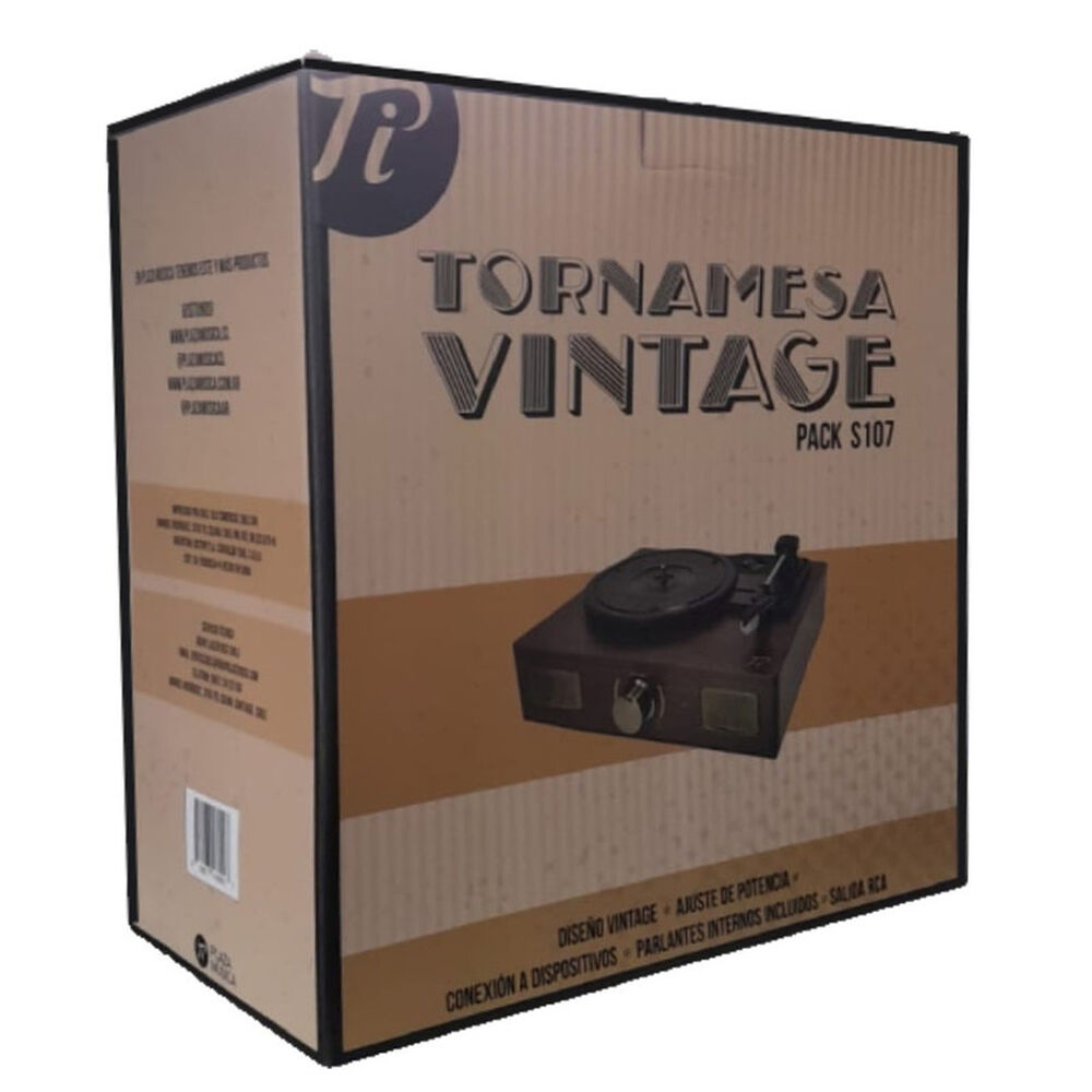 Tornamesa Pi/ Vintage S107 (pack Especial) image number 1.0